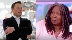 Elon Musk Whoopi Goldberg Sue