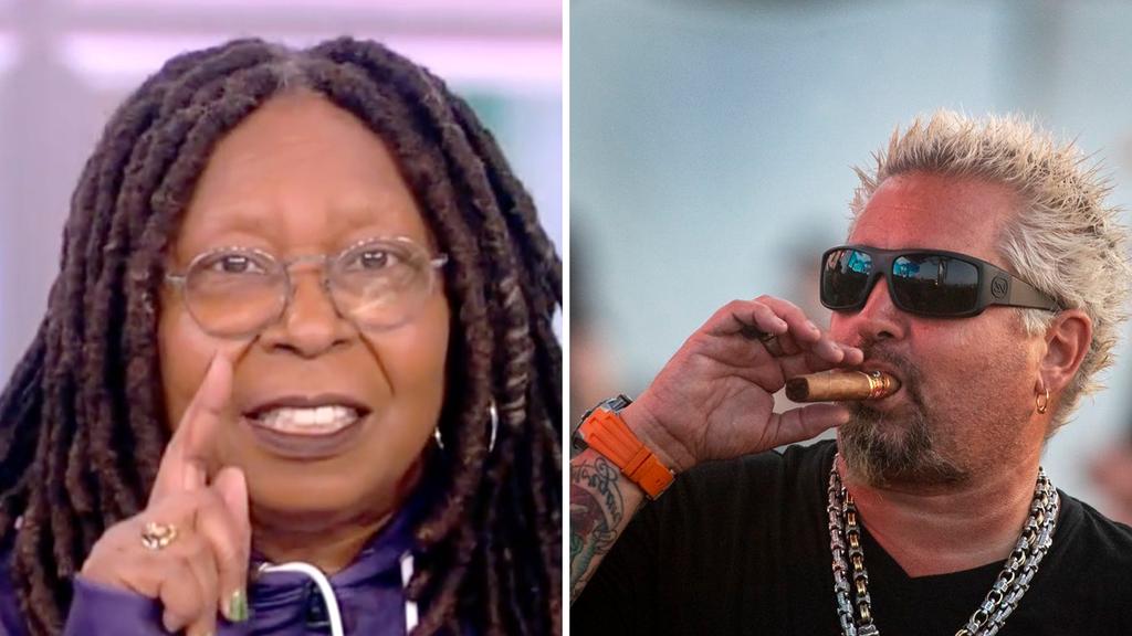 Guy Fieri Whoopi Goldberg Angry Restaurant