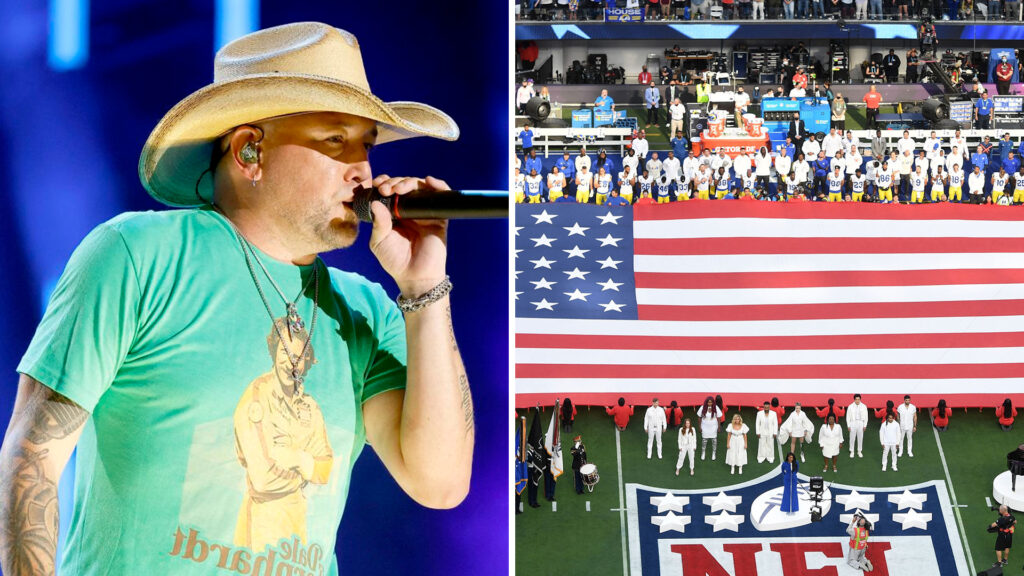 super bowl national anthem jason aldean