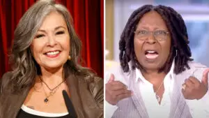 Roseanne Barr Whoopi The View TV Show