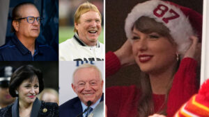 NFL Taylor Swift Franchisses
