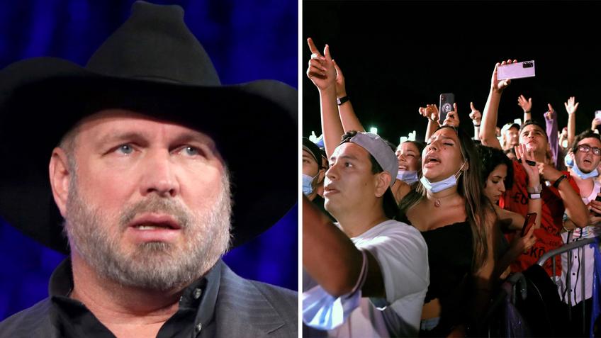 Garth Brooks Booing AT Music