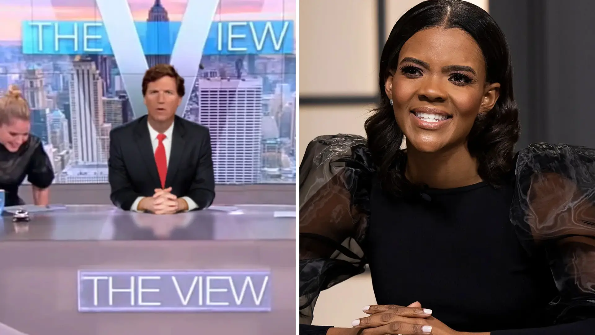 Tucker Carlson The view Candace Owens