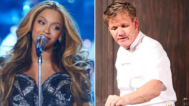 Beyonce and Gordon Ramsay