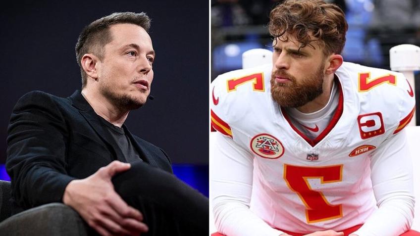 Elon Musk Harrison Butker