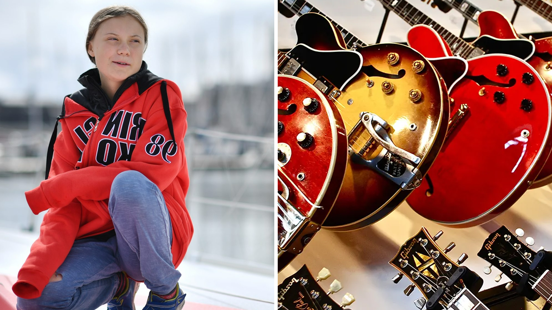 Greta Thunberg Electric Guitars