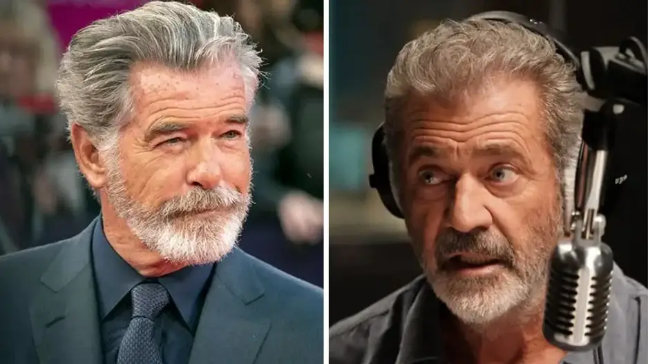 Mel Gibson And Pierce Brosnan