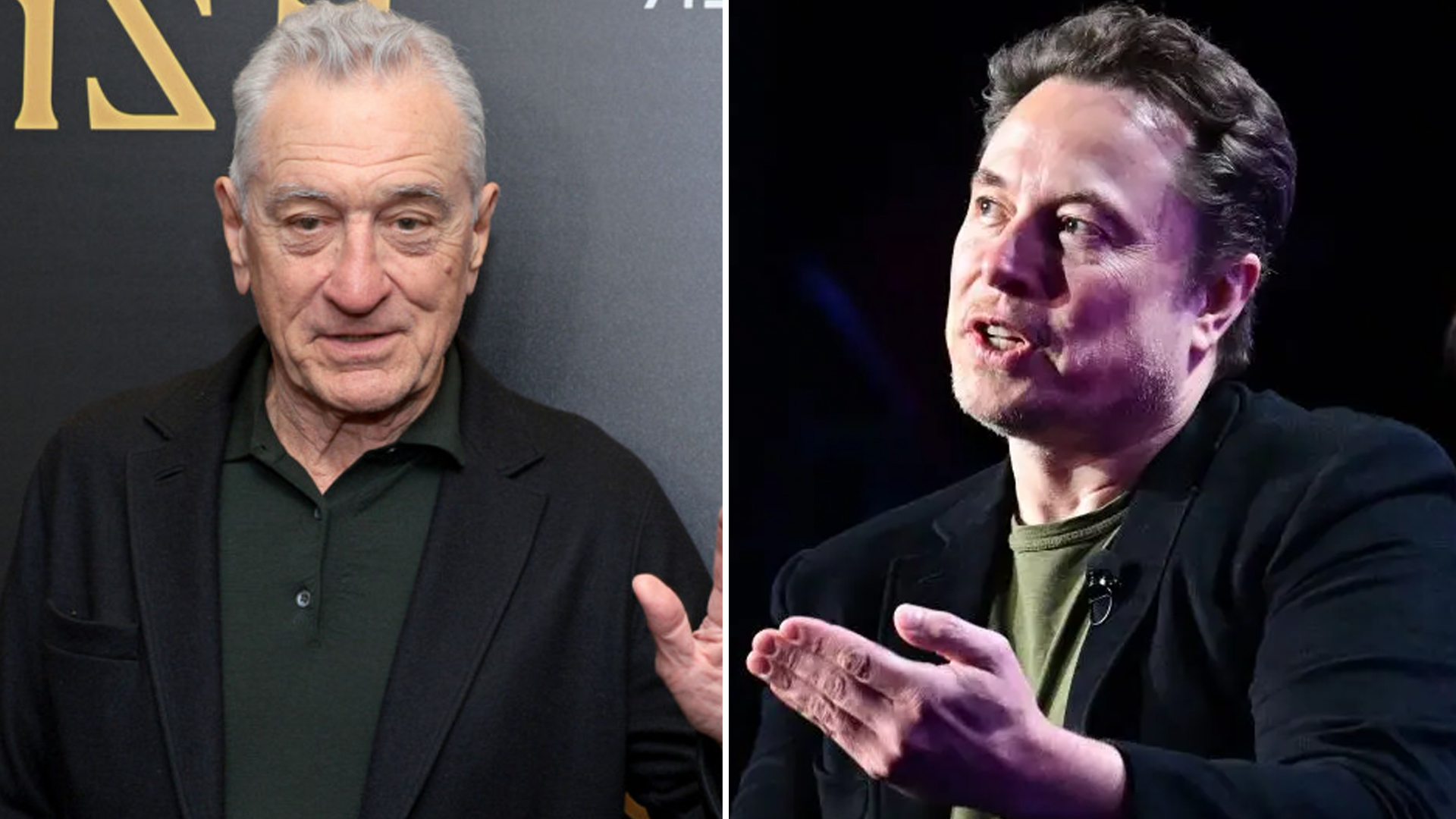 Elon Musk And Robert De Niro