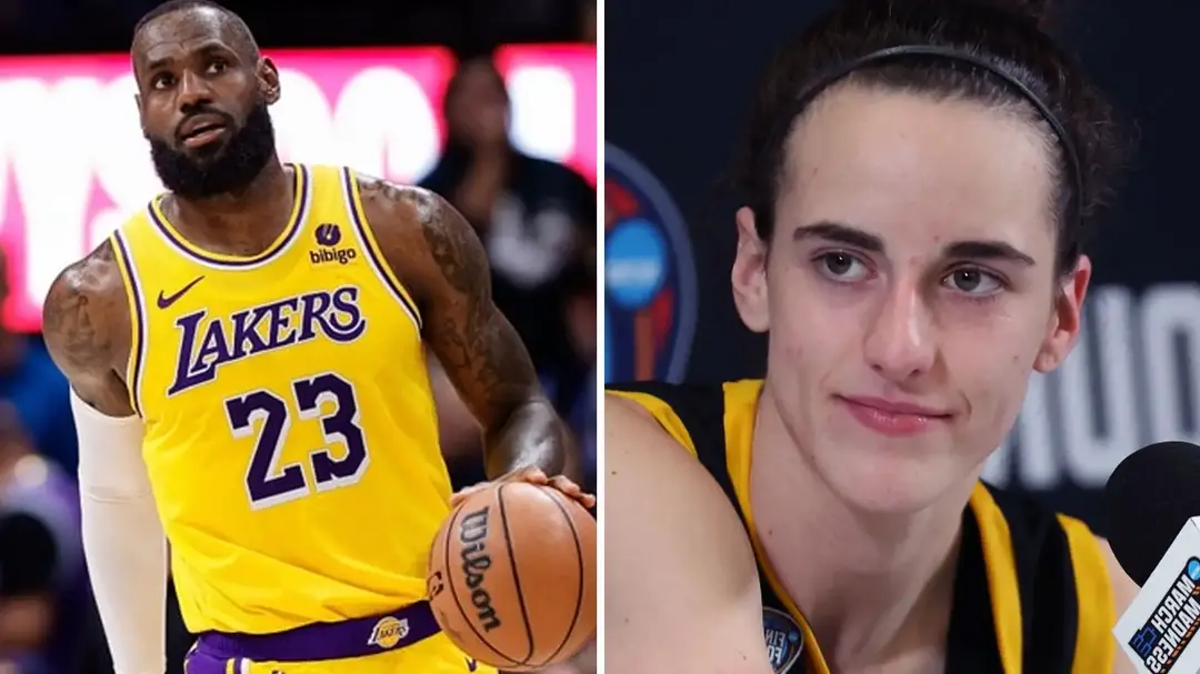 LeBron James Caitlin Clark