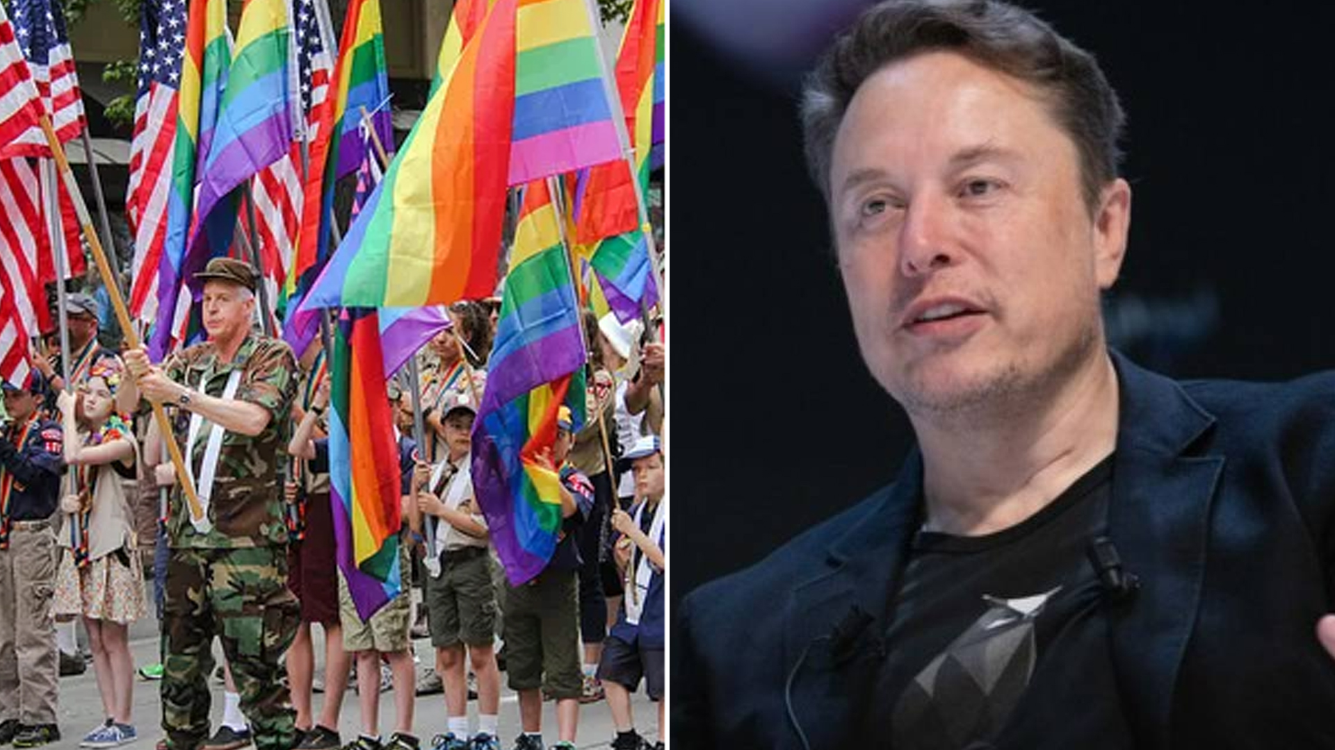 Elon Musk Pride Month Boy Scouts
