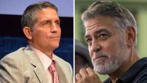 George Clooney and Jim Caviezel