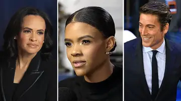 Candace Owens Linsey Davis and David Muir