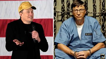 Elon Musk Bill Gates Behind Bars