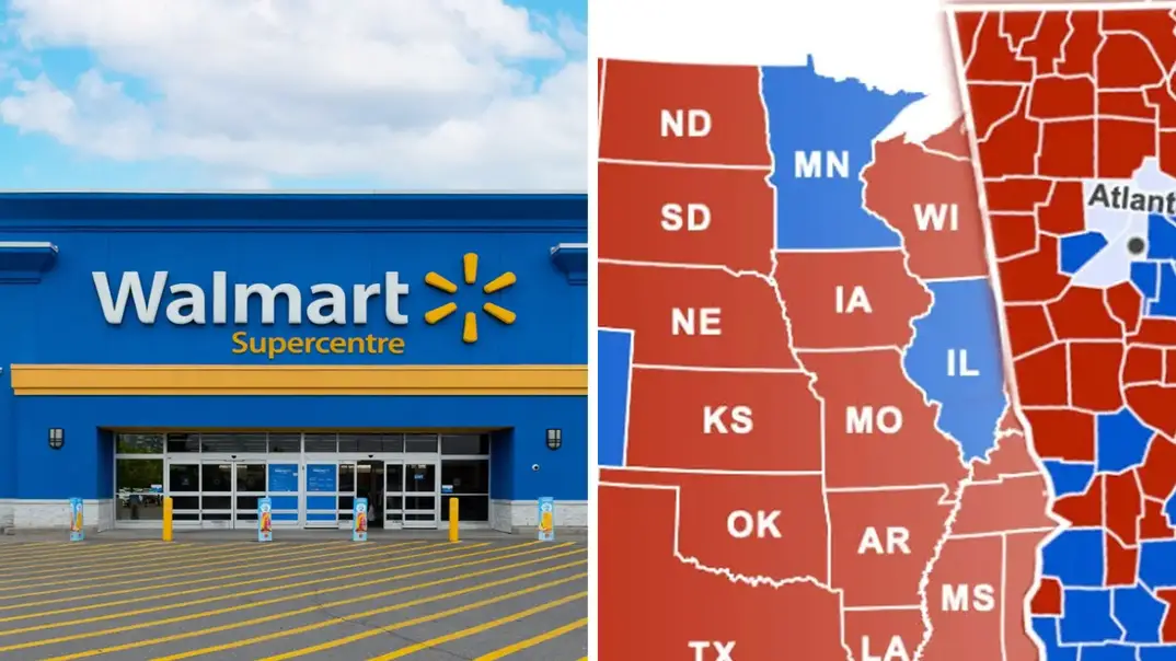 Walmart Red States