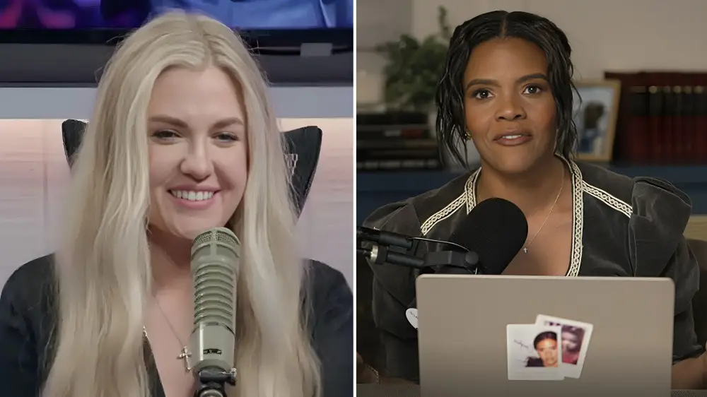 Erika Kirk and Candace owens