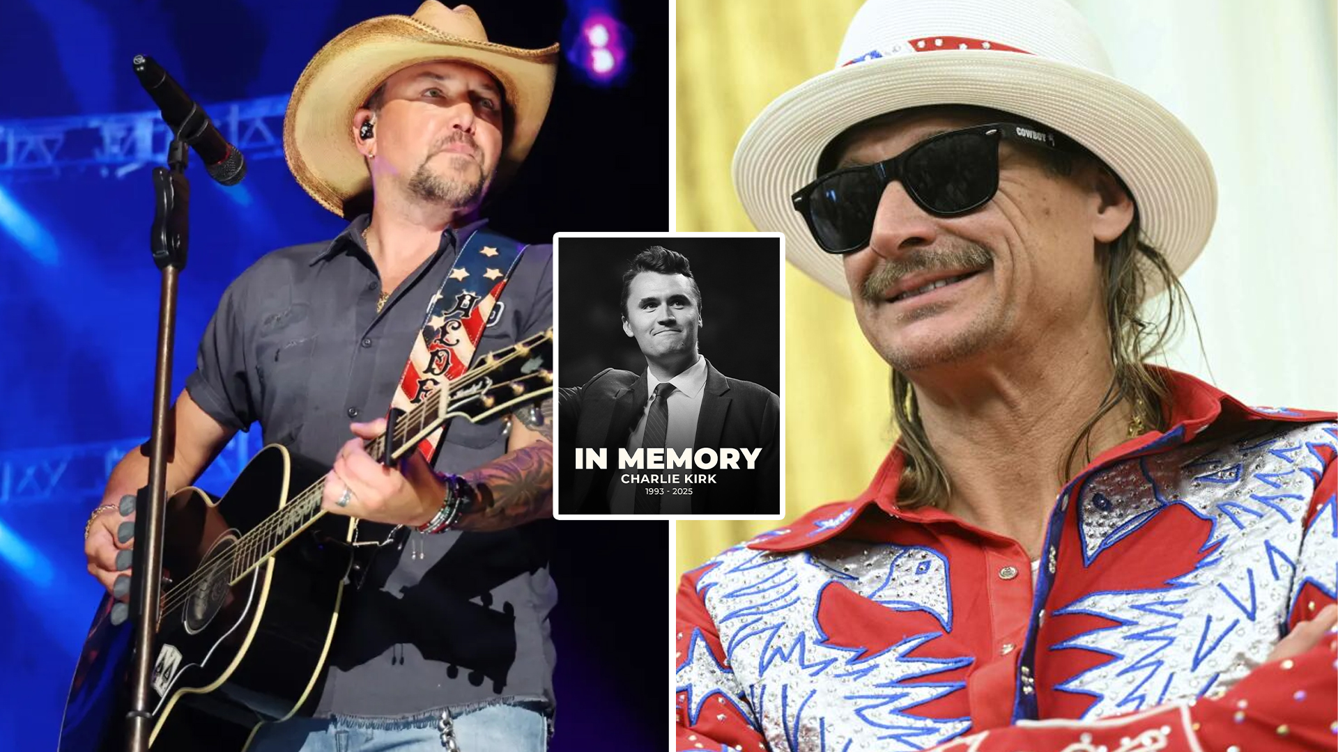 Kid rock and Charlie Memorial