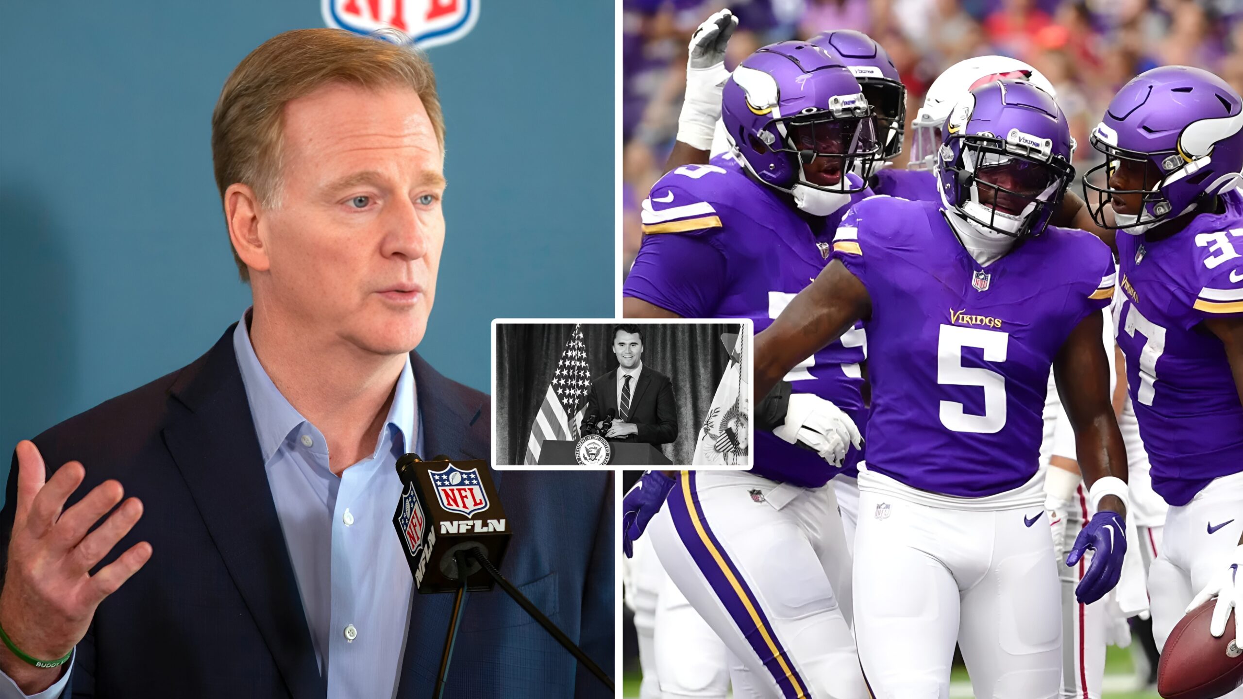 Vikings NFL Charlie Kirk