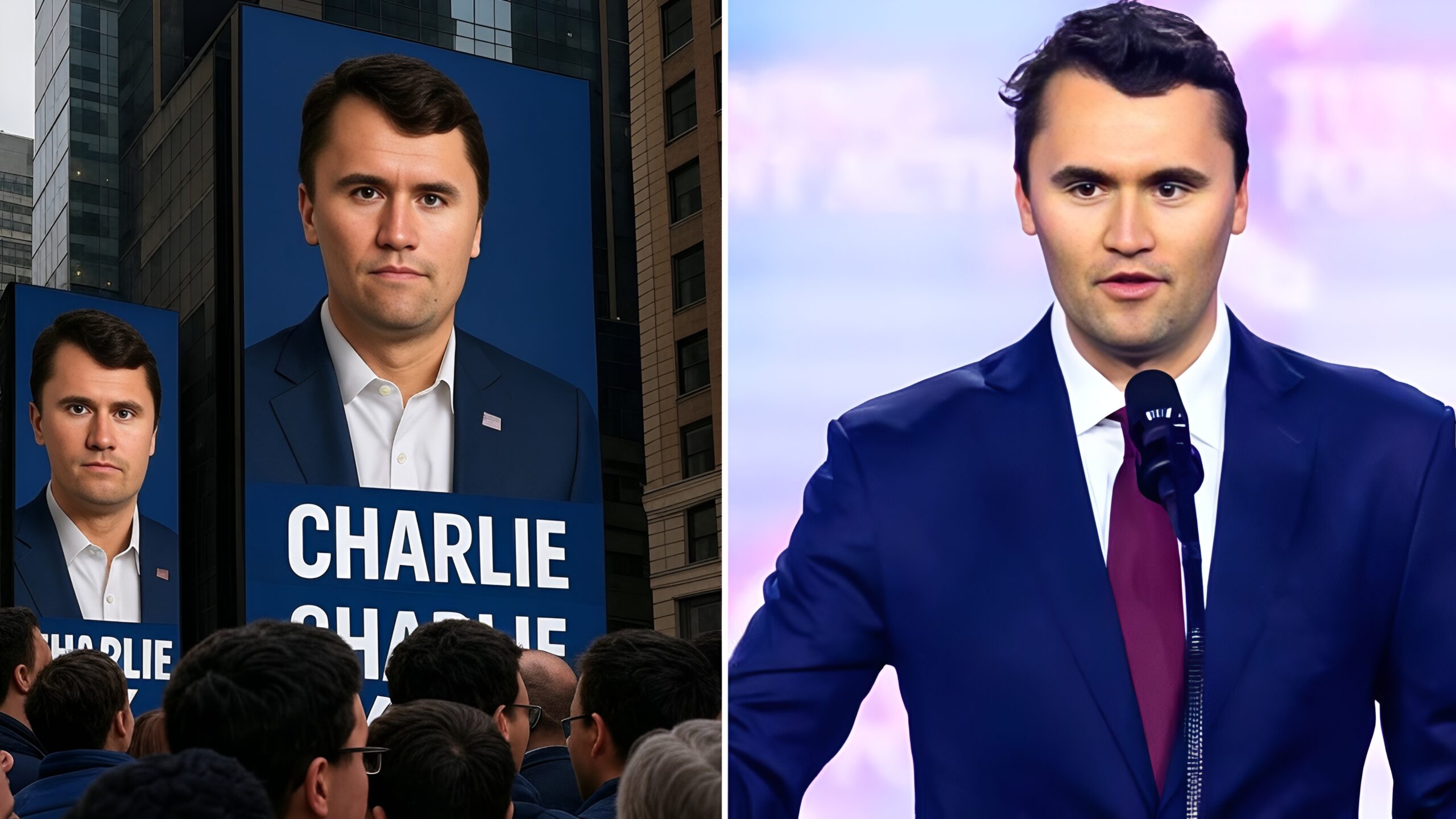 Charlie Kirk Ny Times Square