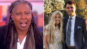 Whoopi Goldberg and Erika kirk