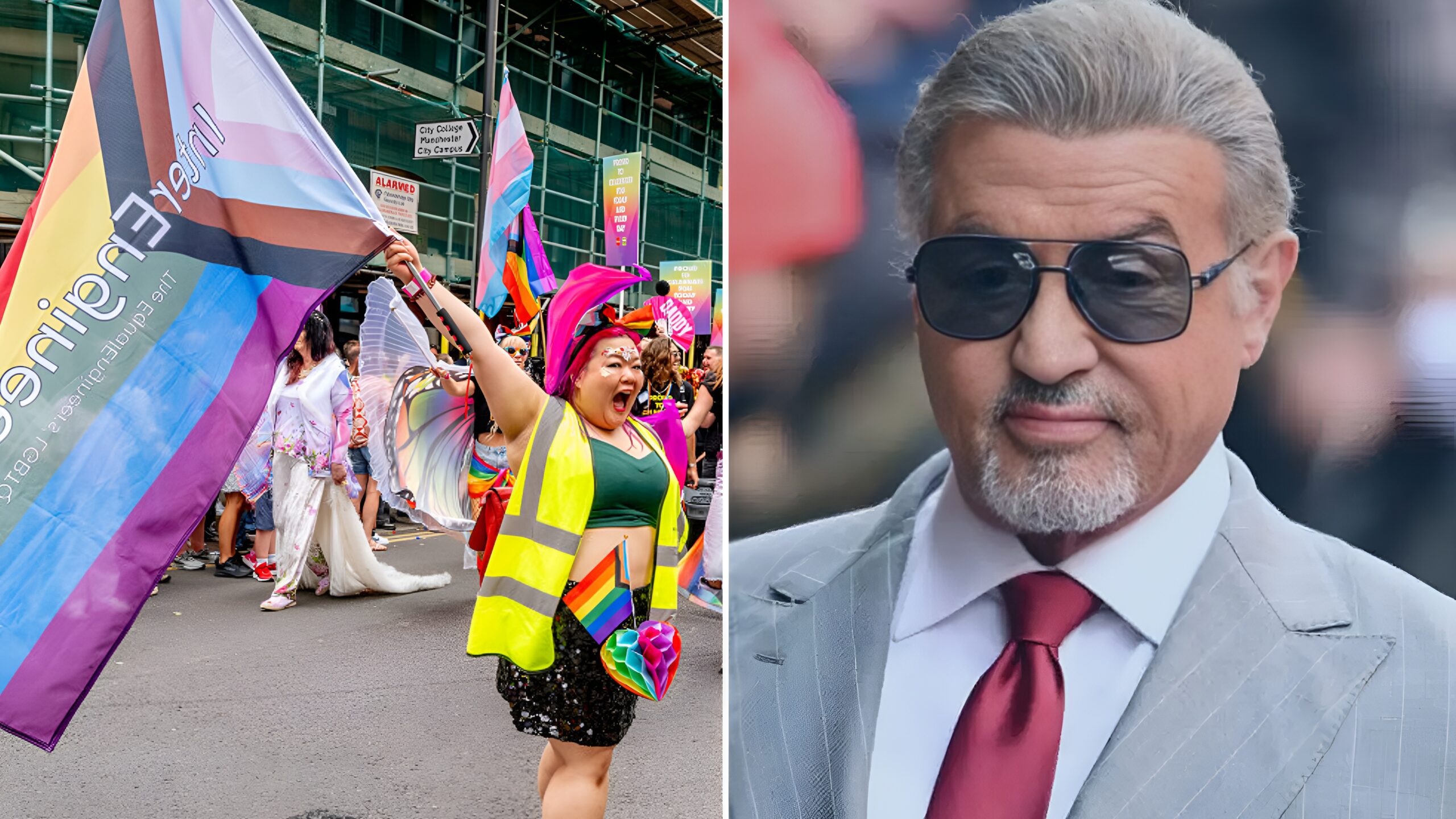 Sylvester Stallone Pride