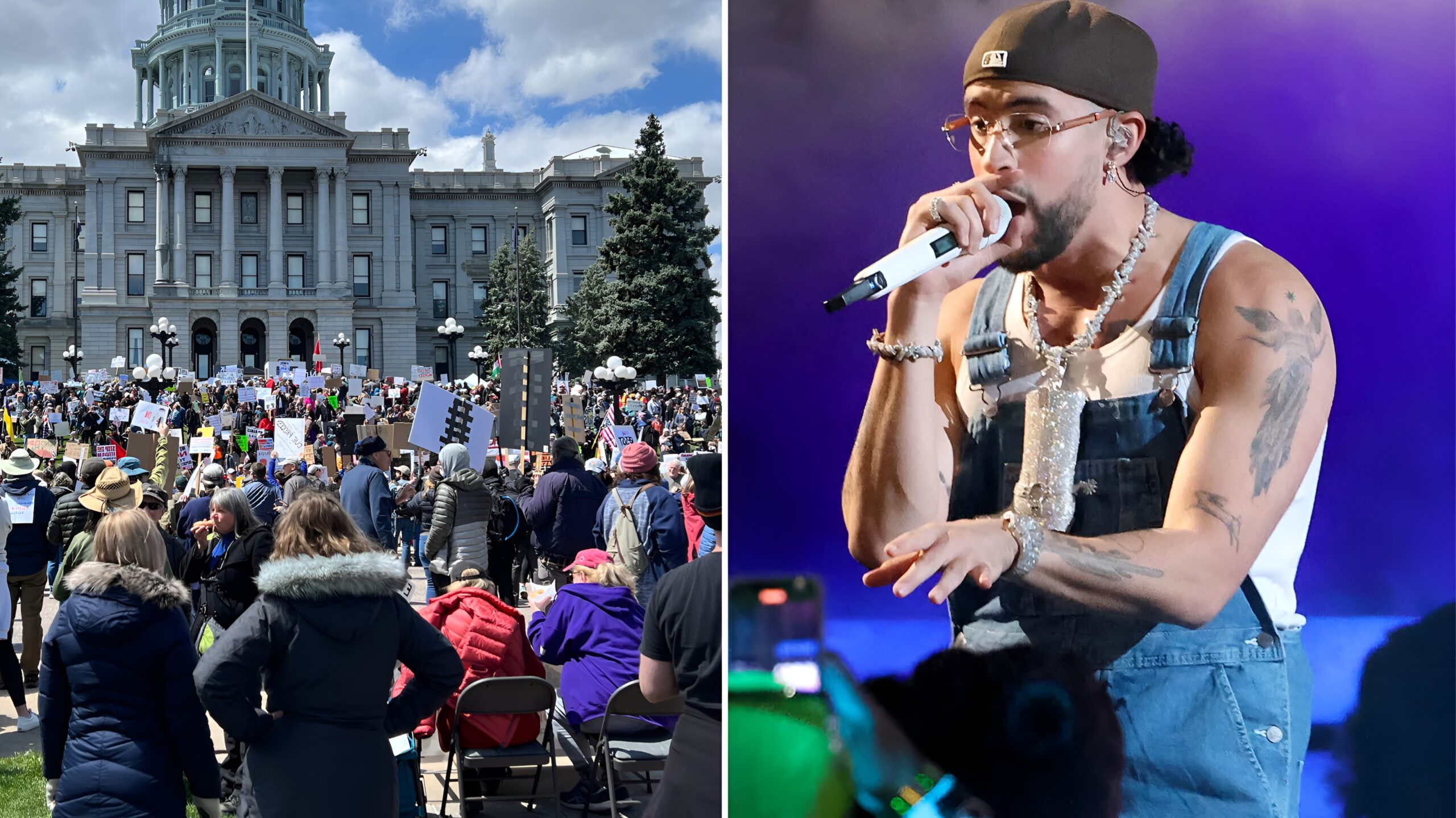 Bad Bunny No Kings Rally