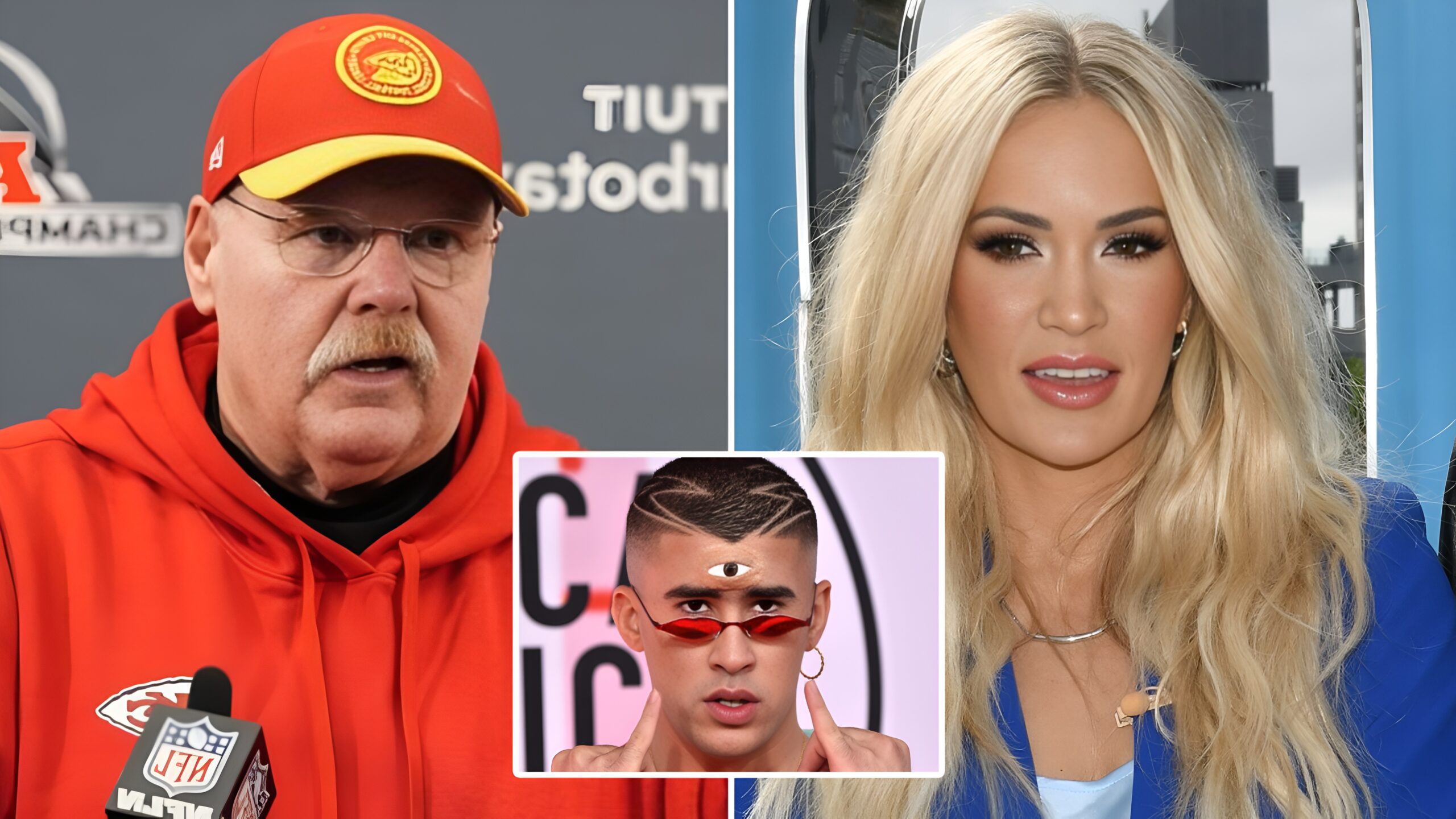 Bad Bunny Andy reid Carrie