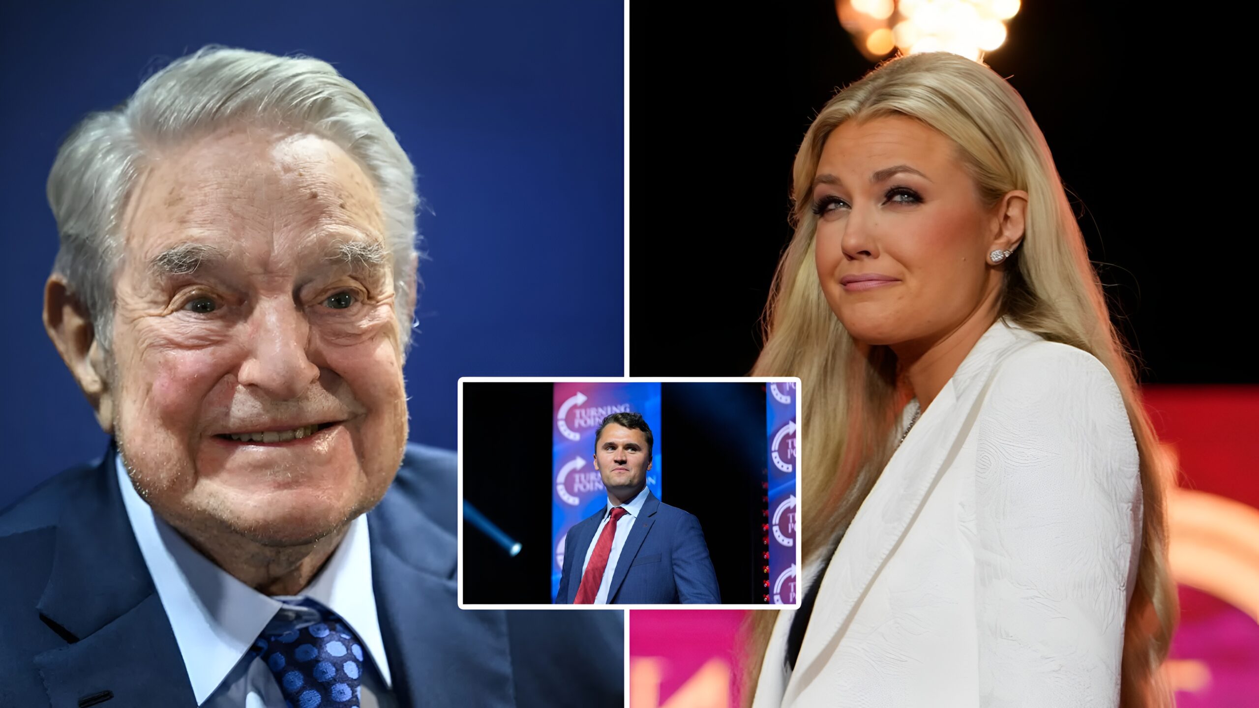 George Soros Erika Kirk Charlie