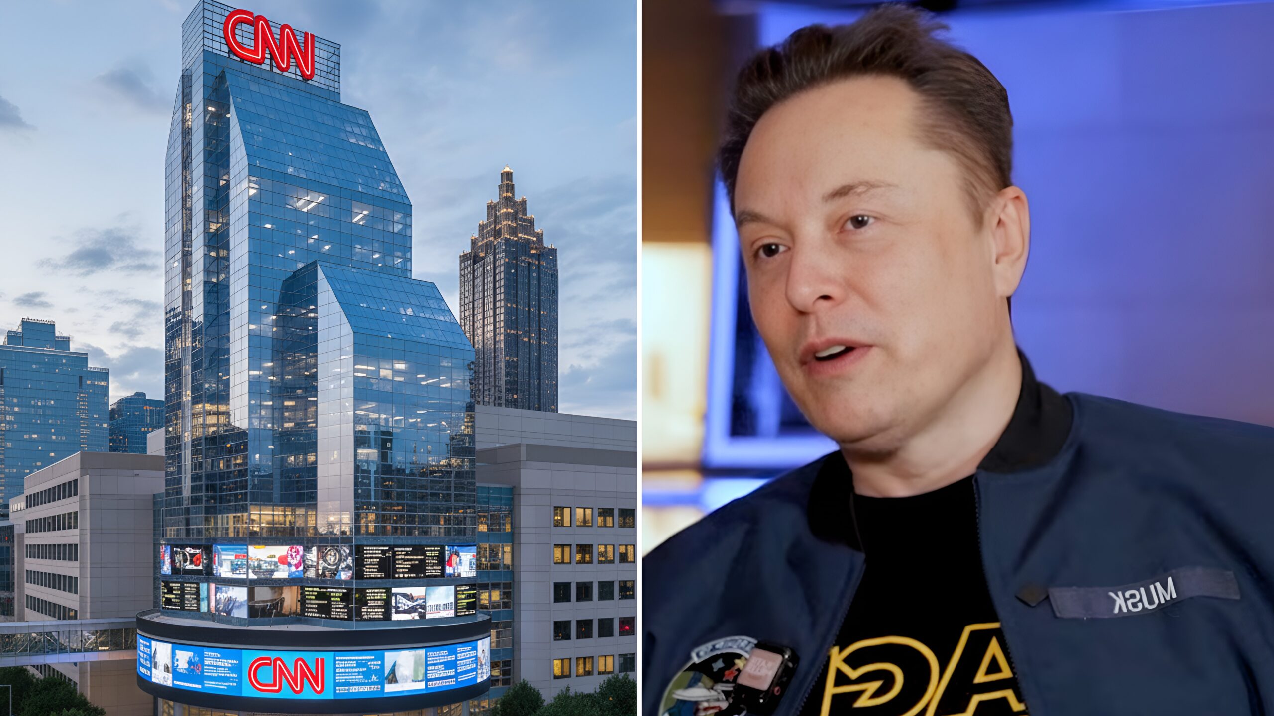Elon Musk CNN And Warner Bros.