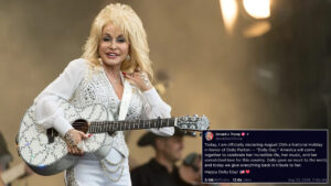 Dolly Parton President Trump