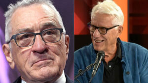 James Woods and Robert De Niro