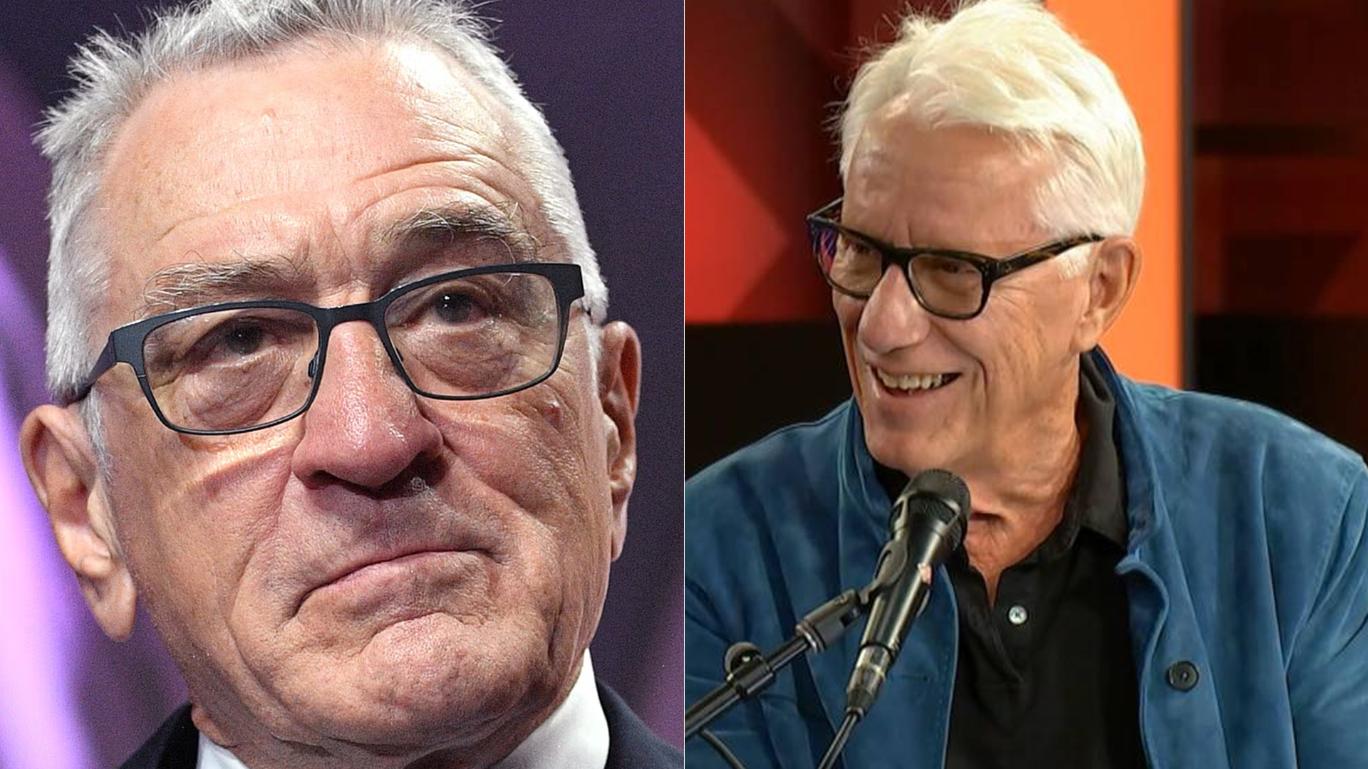 James Woods and Robert De Niro