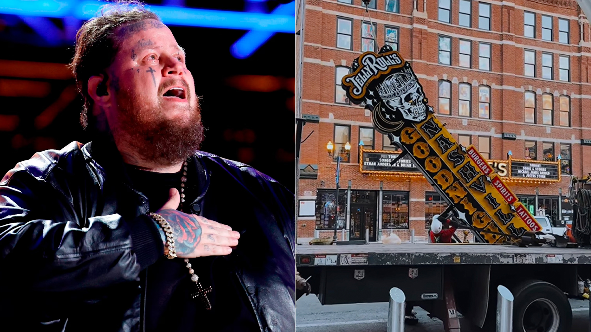 Jelly Roll and Nashville Bar