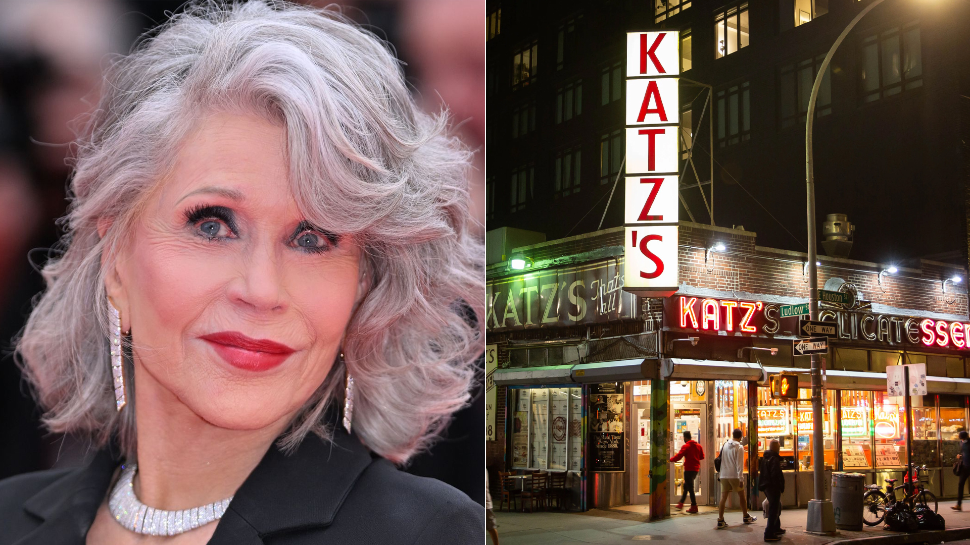 Katz Deli Jane Fonda Pal