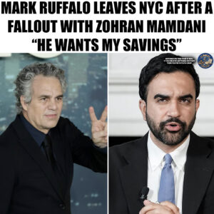 Zohran Mamdani and Mark Ruffalo