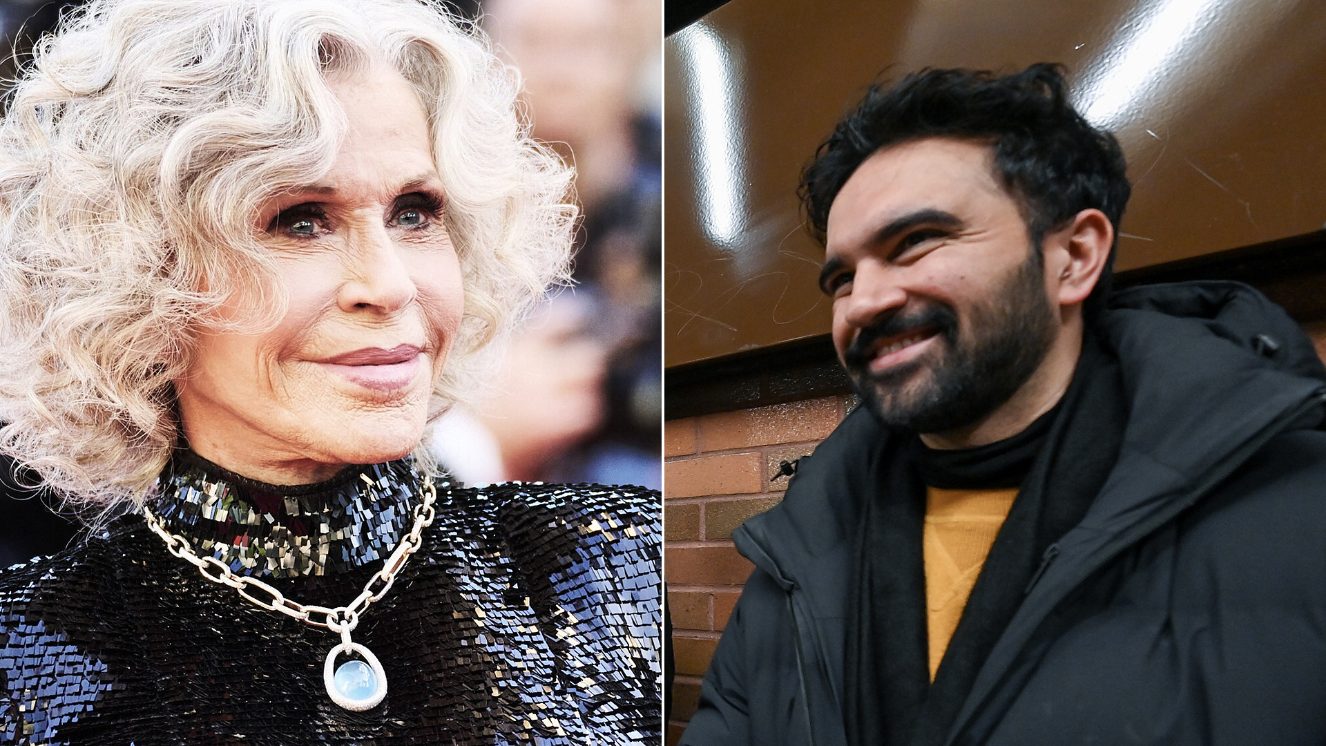 Jane Fonda Zohran Mamdani