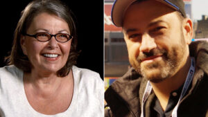 Roseanne Barr Jimmy Kimmel