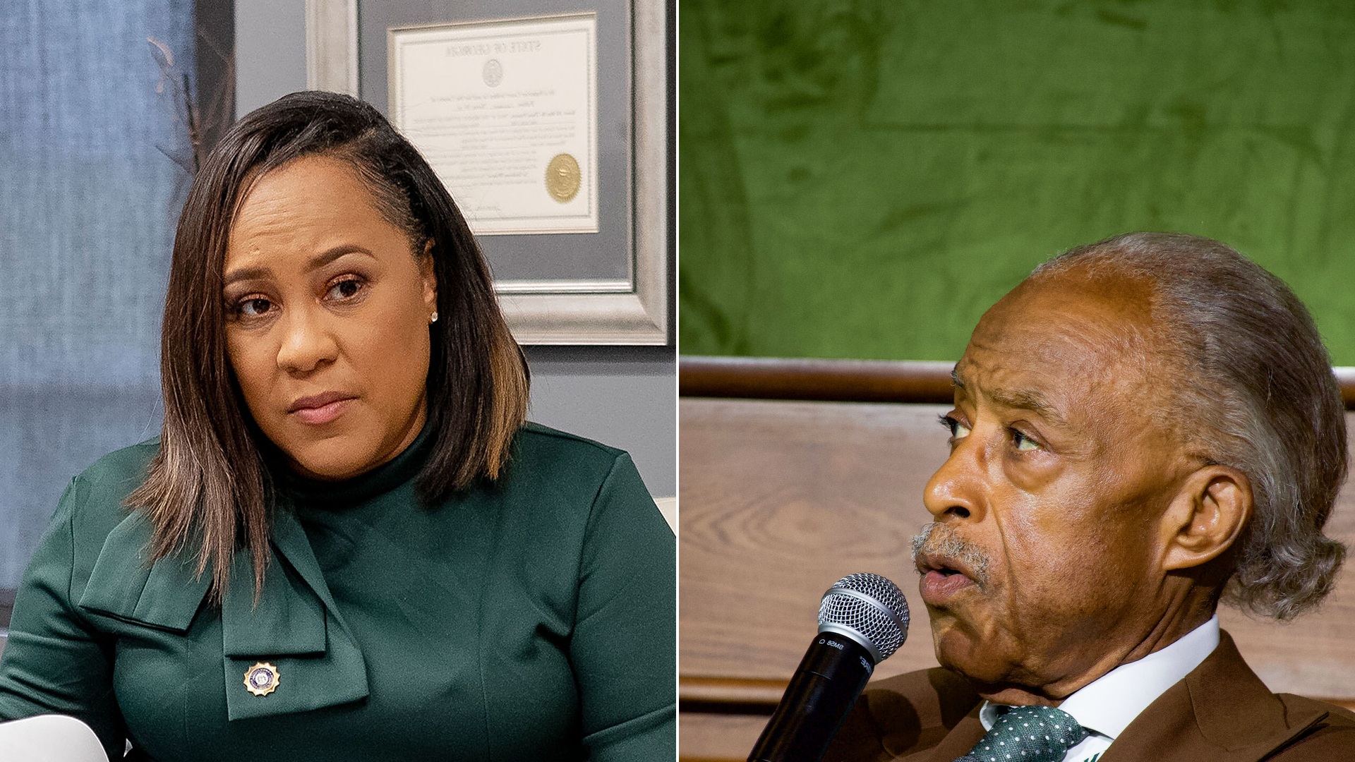 Fani Willis Al Sharpton