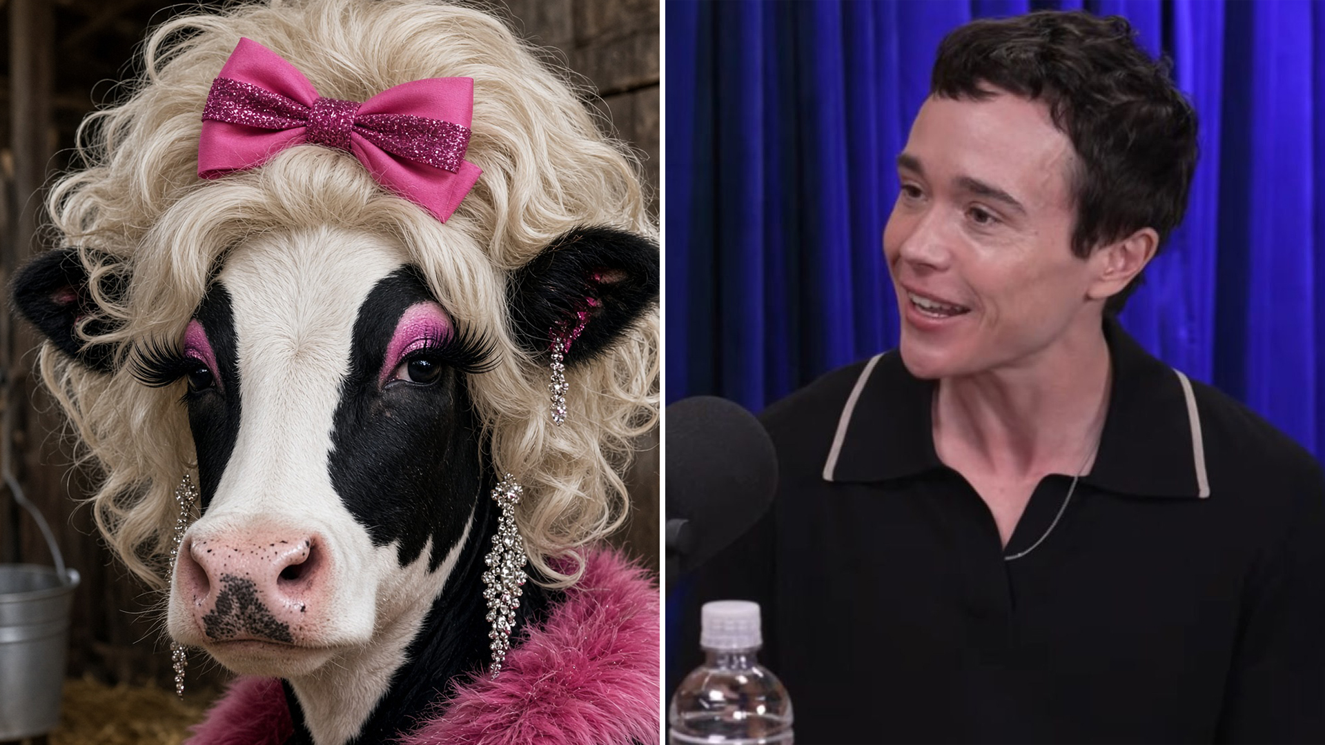 Elliot page Queer Animals Cows